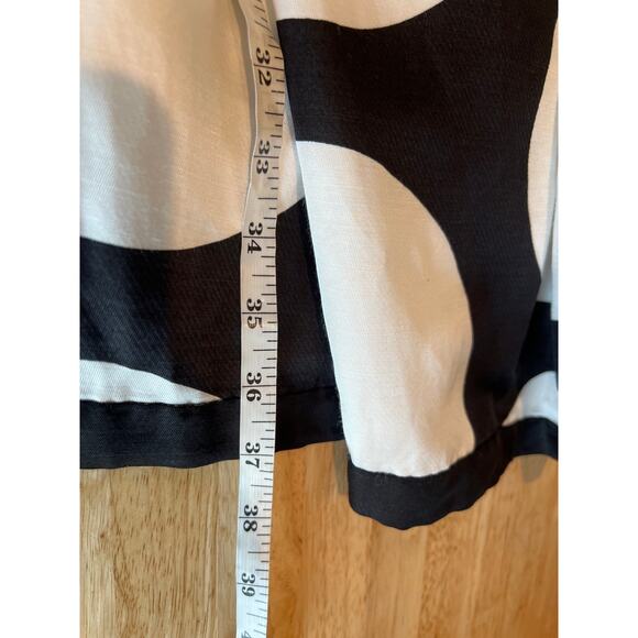 Banana Republic Black and White Circle Mini Dress - Picture 9 of 9